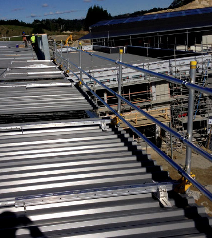 On-Roof Guardrails — Commercial