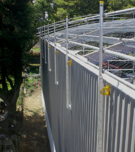 Steel Shed Scaffold — Rural