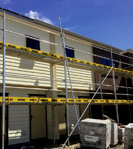 New Build Scaffolding