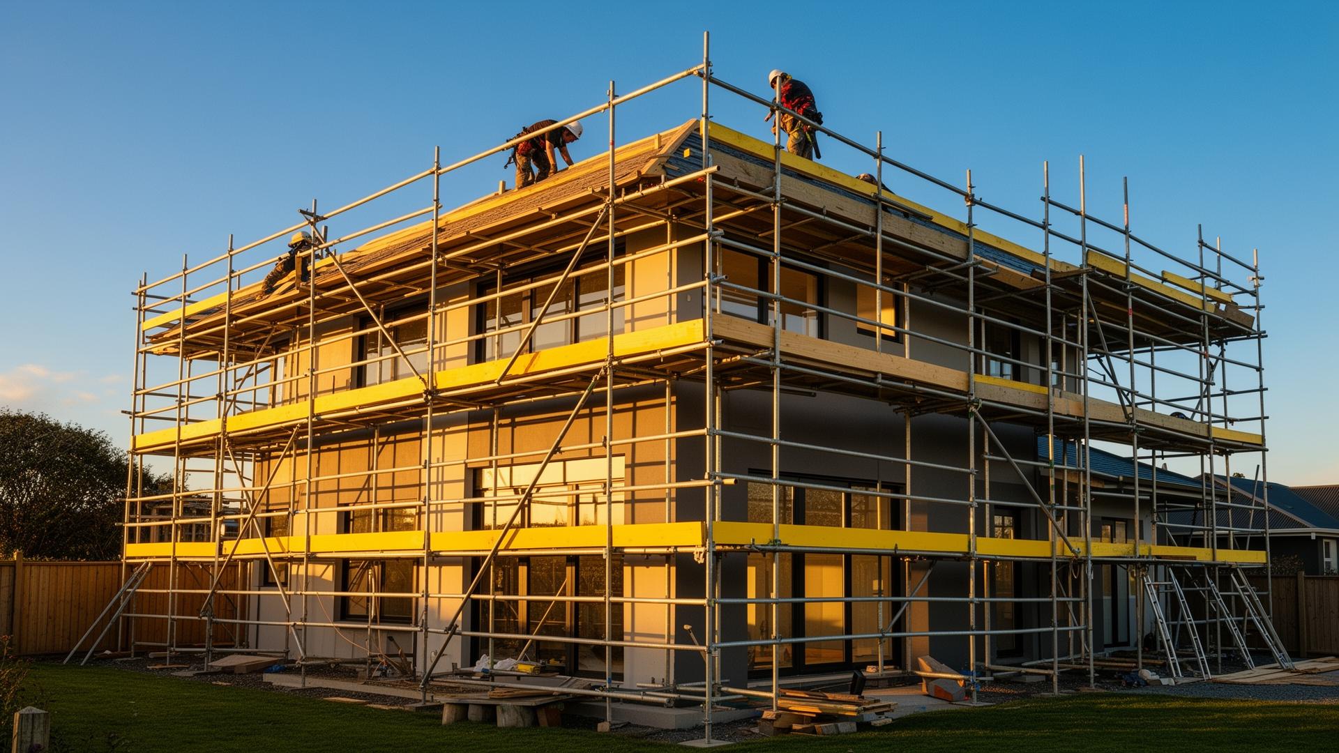Scaffolding in Feilding